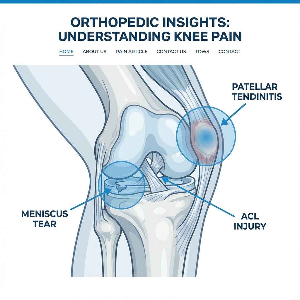 Three Types of Knee Pain